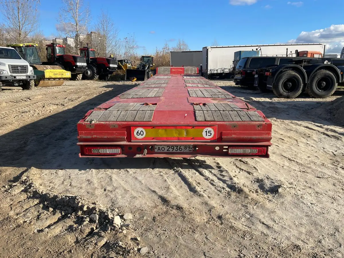Спецприцеп 9942* Полуприцеп тяжеловоз 4 оси, фото 5