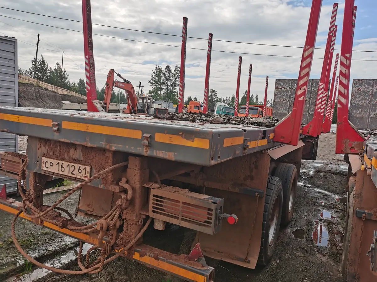 САВ 9318* Полуприцеп тяжеловоз 2 оси, фото 3
