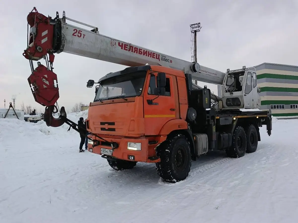 КАМАЗ 43118 6x6 Автокран, фото 3