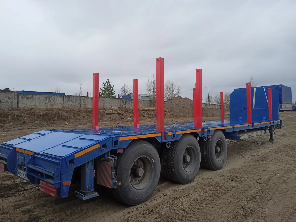 Чмзап 99064* Полуприцеп тяжеловоз 3 оси, фото 3