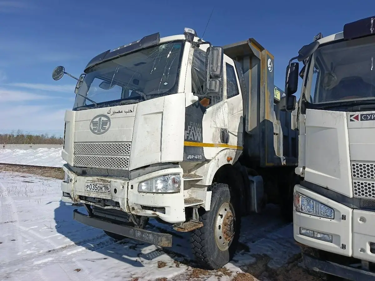 FAW J6 6x6 Самосвал, фото 3