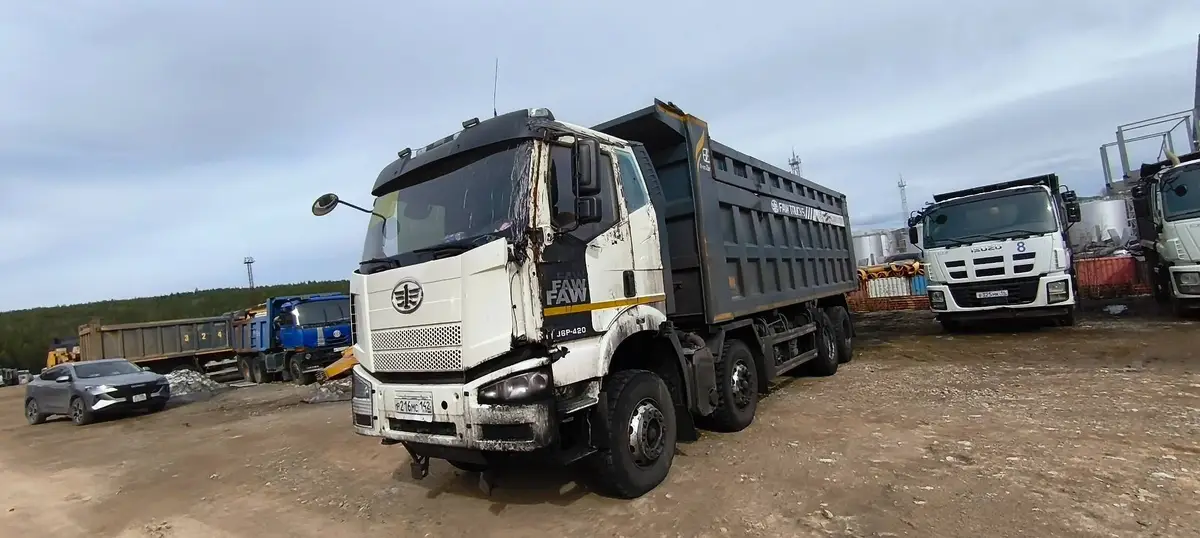 FAW J6 8x4 Самосвал, фото 4