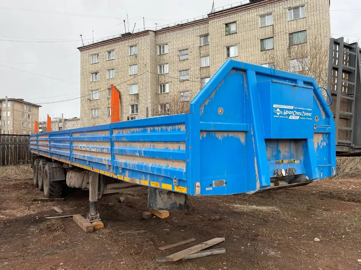 УралСпецТранс 94651* Полуприцеп бортовой, фото 2