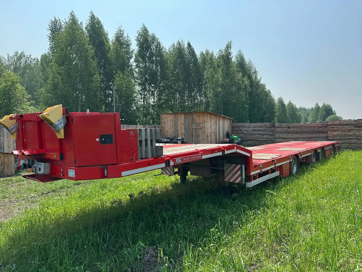 Тверьстроймаш 9939* Полуприцеп тяжеловоз 4 оси, фото 3
