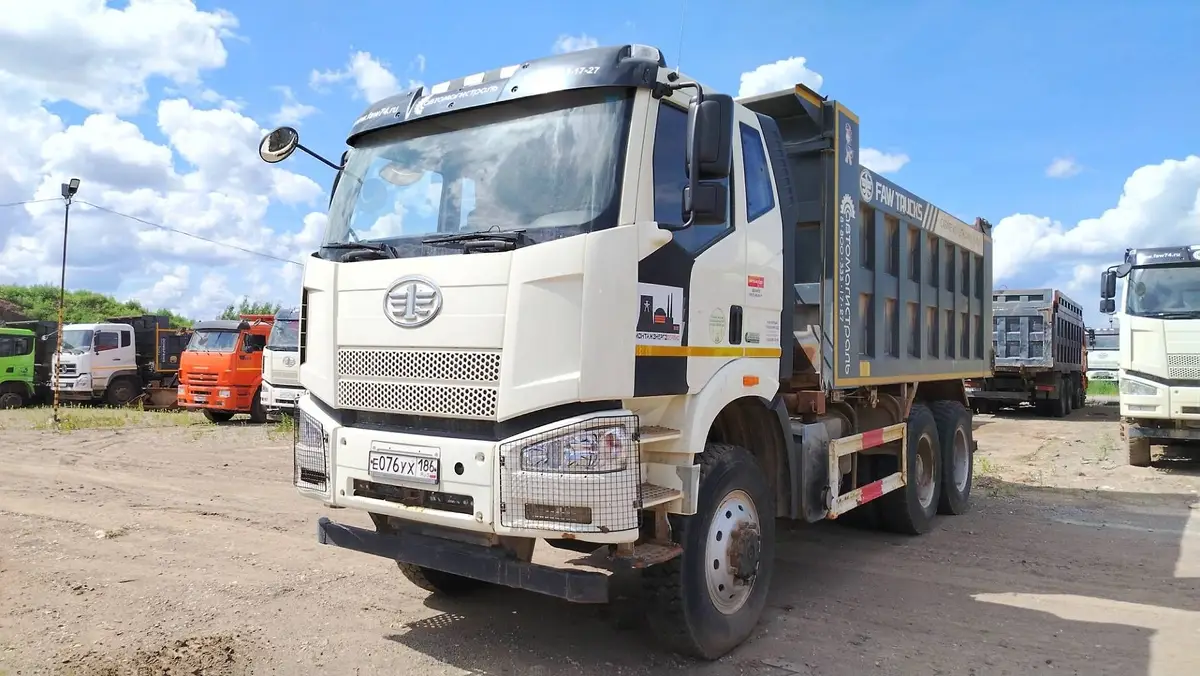 FAW J6 6x6 Самосвал, фото 3