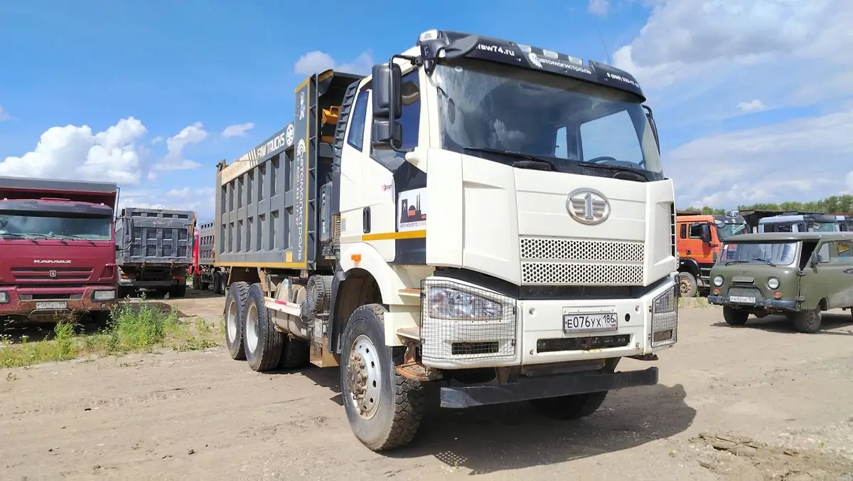 FAW J6 6x6 Самосвал, фото 2