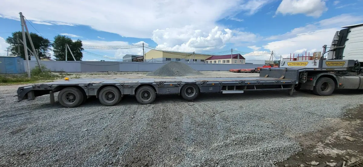 Ютерборг 9852* Полуприцеп тяжеловоз 4 оси, фото 4