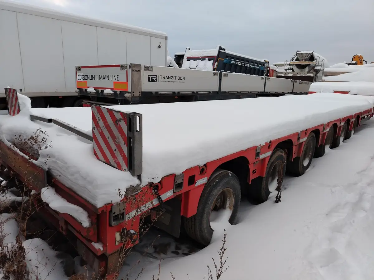 Тверьстроймаш 99396 Полуприцеп Тяжеловоз 6 осей, фото 3