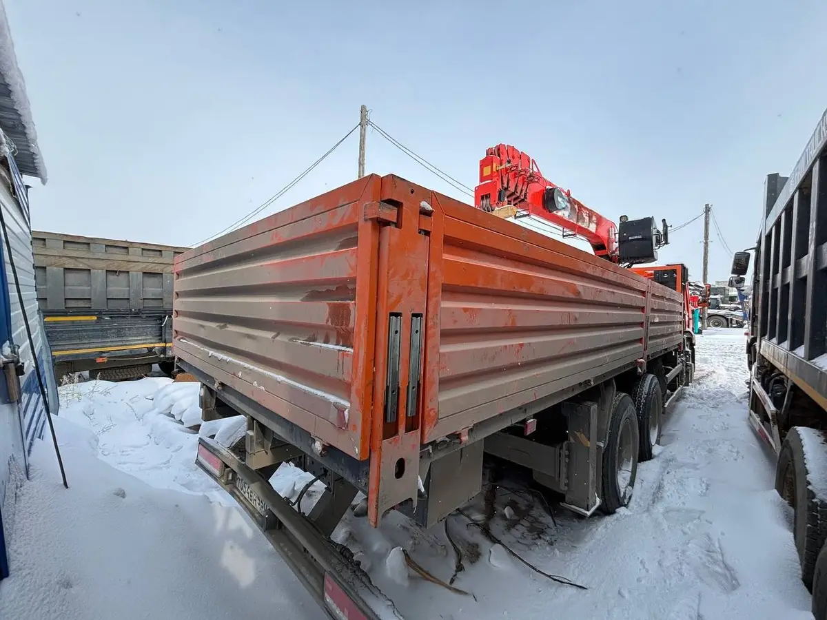 Рр Групп 4303А4-10 на шасси КамАЗ 65115 6x4 Бортовой с КМУ, фото 3