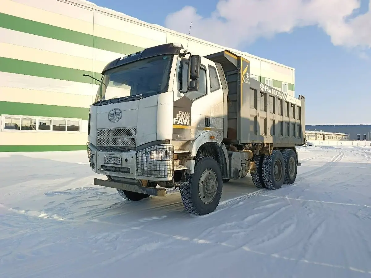 FAW J6 6x6 Самосвал, фото 3