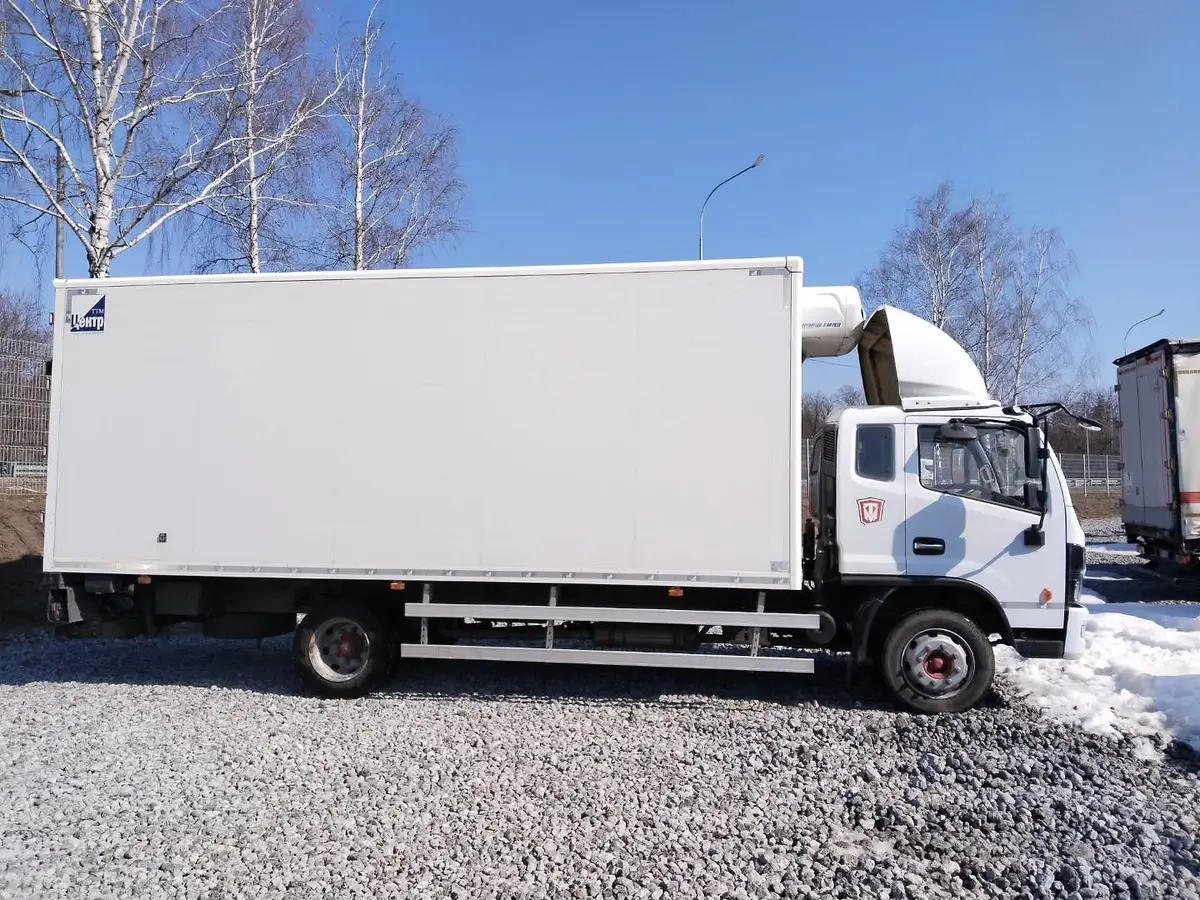 DONGFENG C120 рефрижератор с гидробортом, фото 4