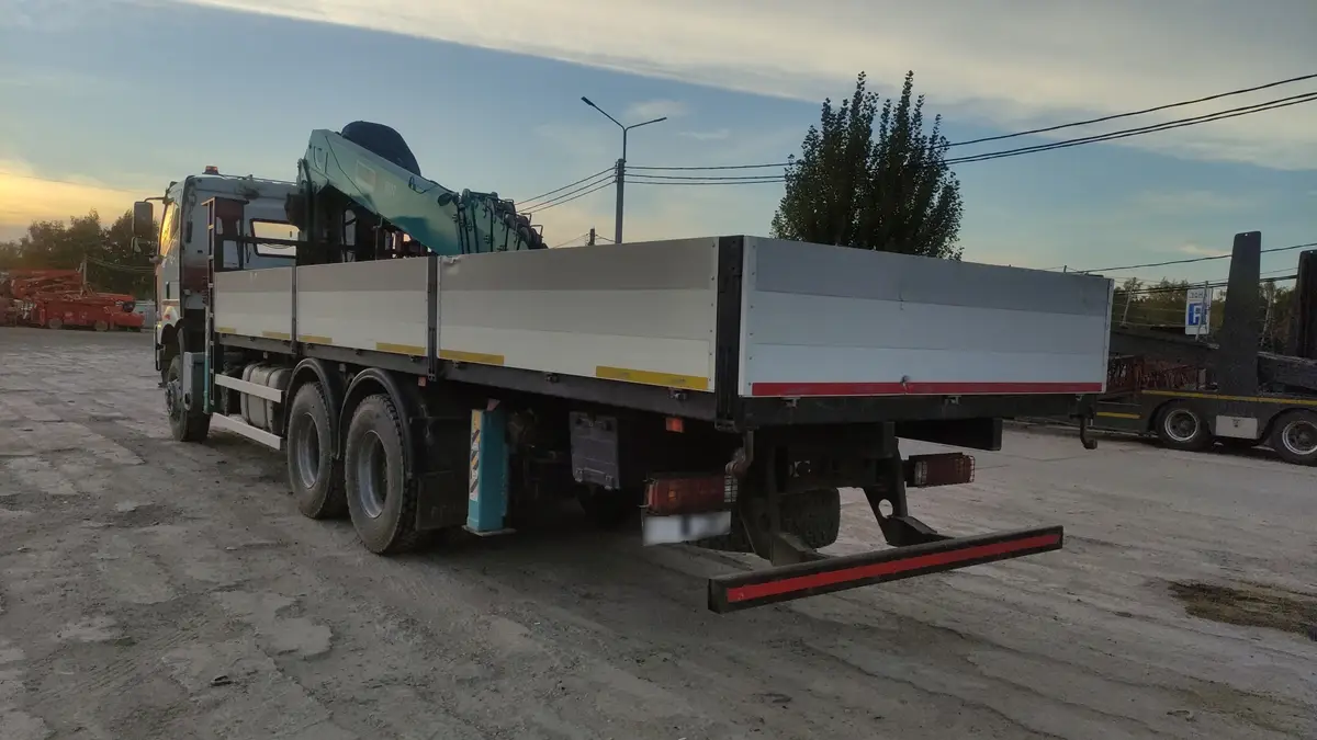 Автостар 6816* на шасси FAW CA 3250 6x4 Бортовой с КМУ, фото 4