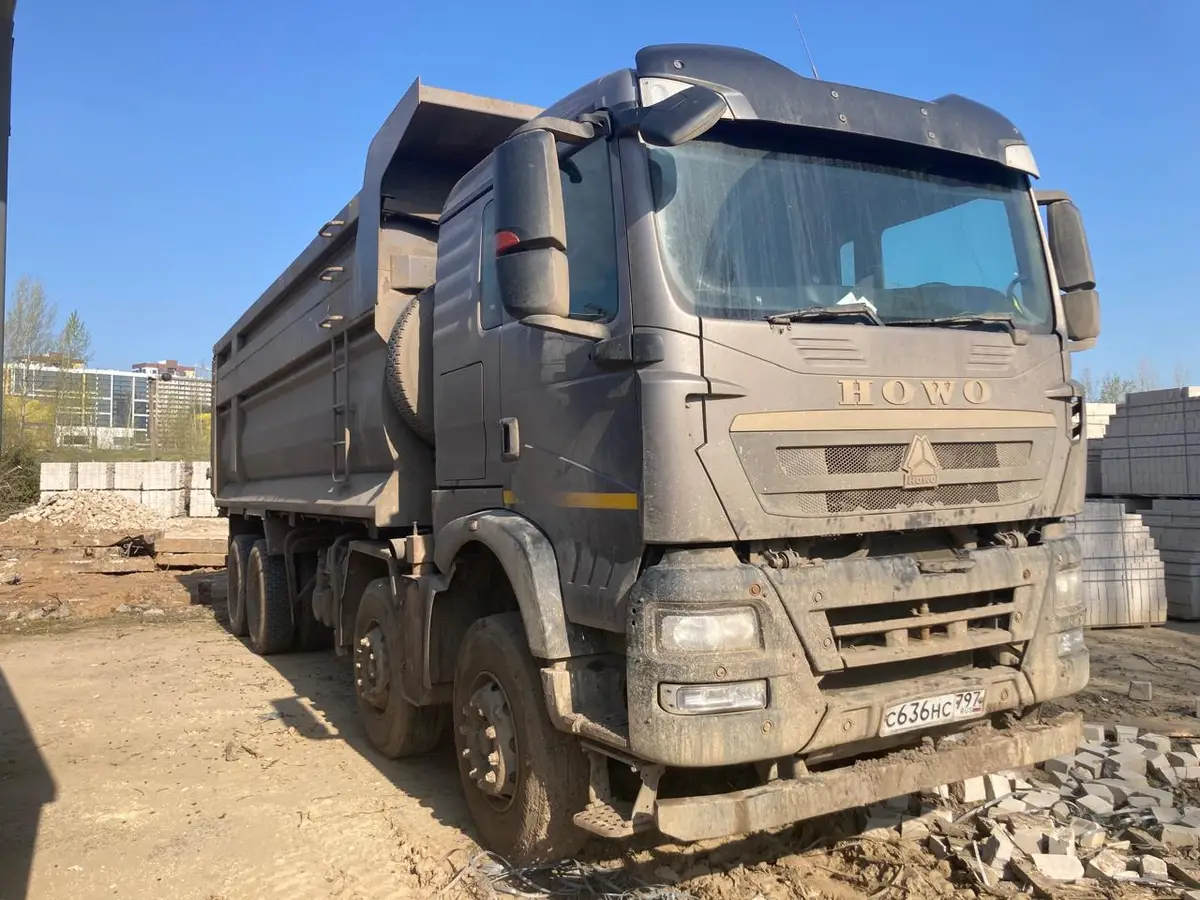 HOWO T5G 8x4 Самосвал, фото 2