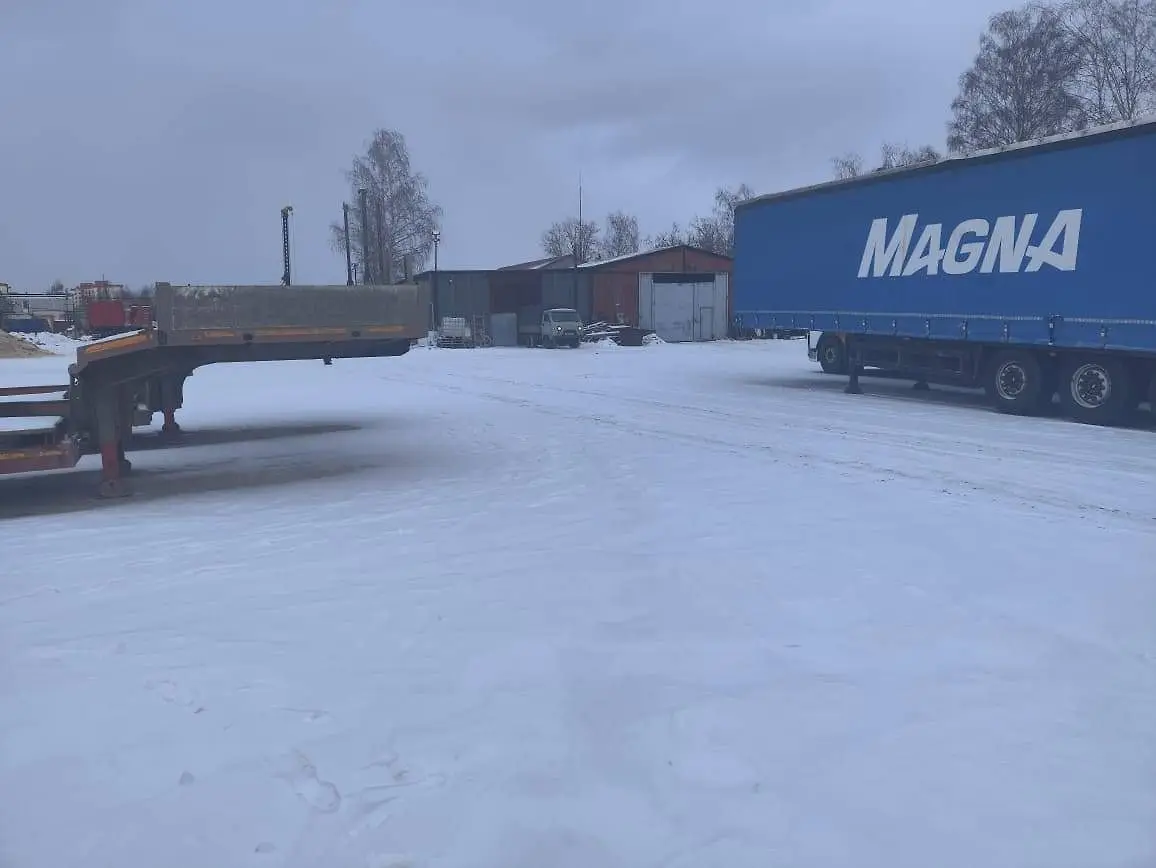 Спецприцеп 9942* Полуприцеп тяжеловоз 3 оси, фото 3