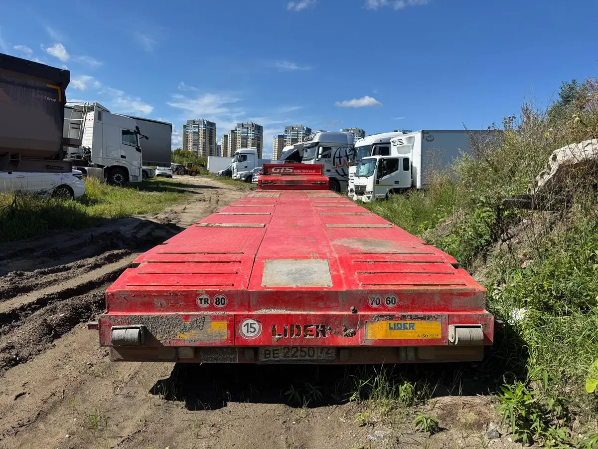 Lider Lowbed LDR4L Полуприцеп тяжеловоз 4 оси, фото 3
