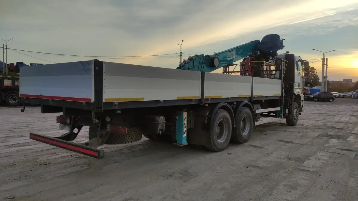 Автостар 6816* на шасси FAW CA 3250 6x4 Бортовой с КМУ, фото 3