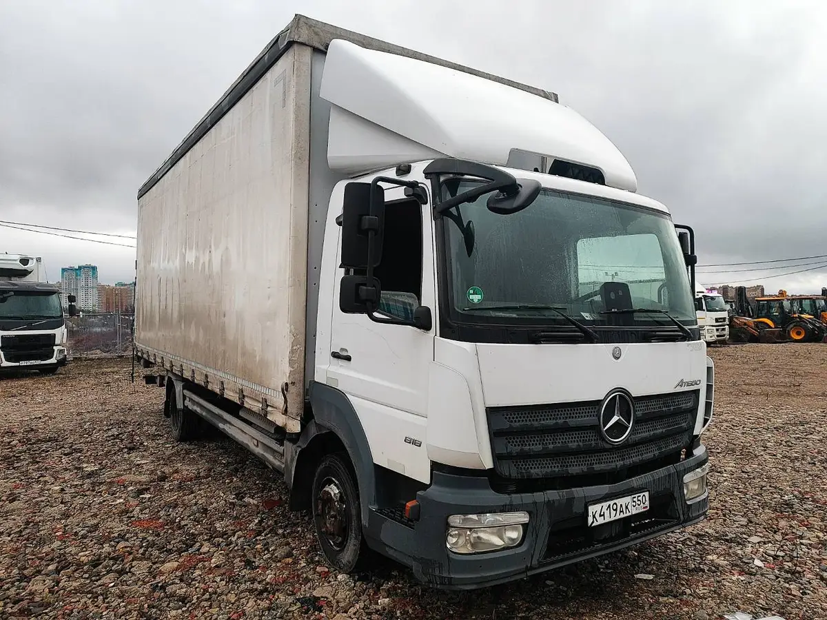 Mercedes-Benz ATEGO 4x2 Бортовой (Евроборт) с гидробортом, фото 2