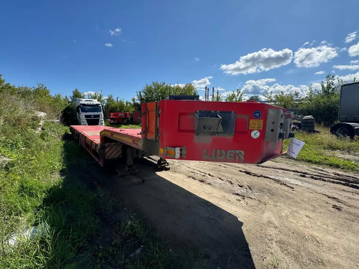 Lider Lowbed LDR4L Полуприцеп тяжеловоз 4 оси, фото 2