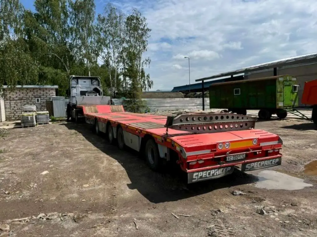Спецприцеп 9942* Полуприцеп тяжеловоз 4 оси, фото 4