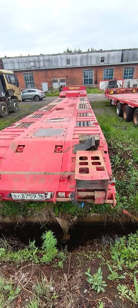 Ютерборг 9852* Полуприцеп тяжеловоз 3 оси, фото 4