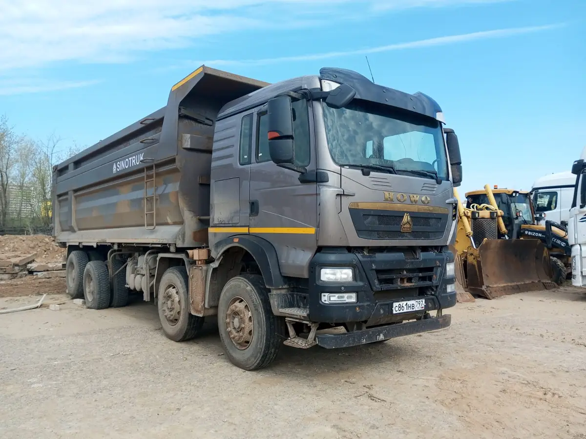 HOWO T5G 8x4 Самосвал, фото 2