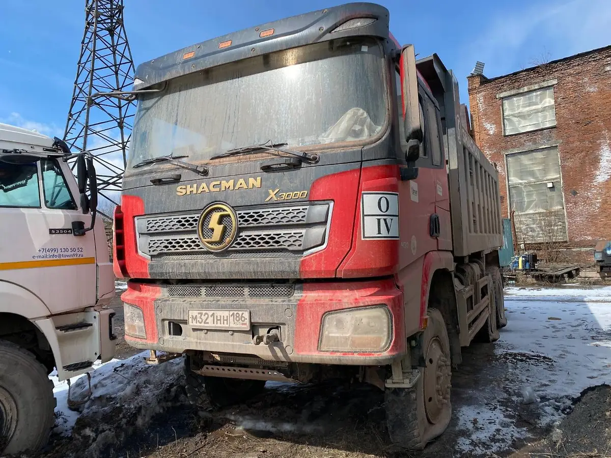 Shacman SX* 6x6 Самосвал, фото 2