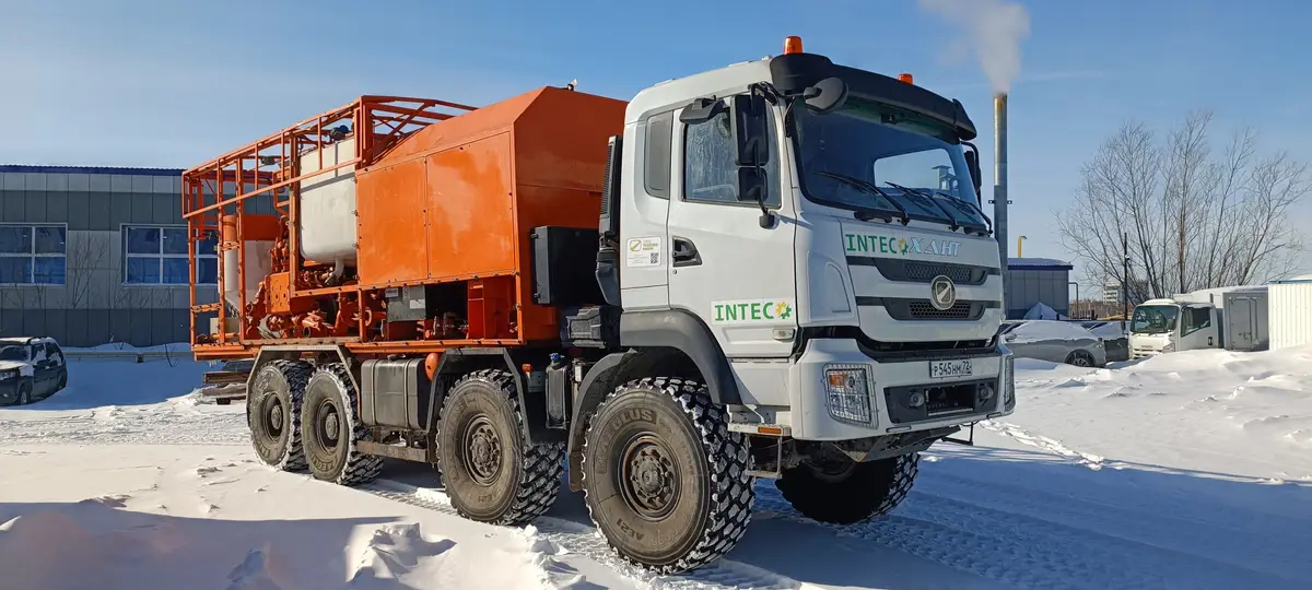 Хант 8051* на шасси ХАНТ 8x8 Агрегат цементировочный, фото 2